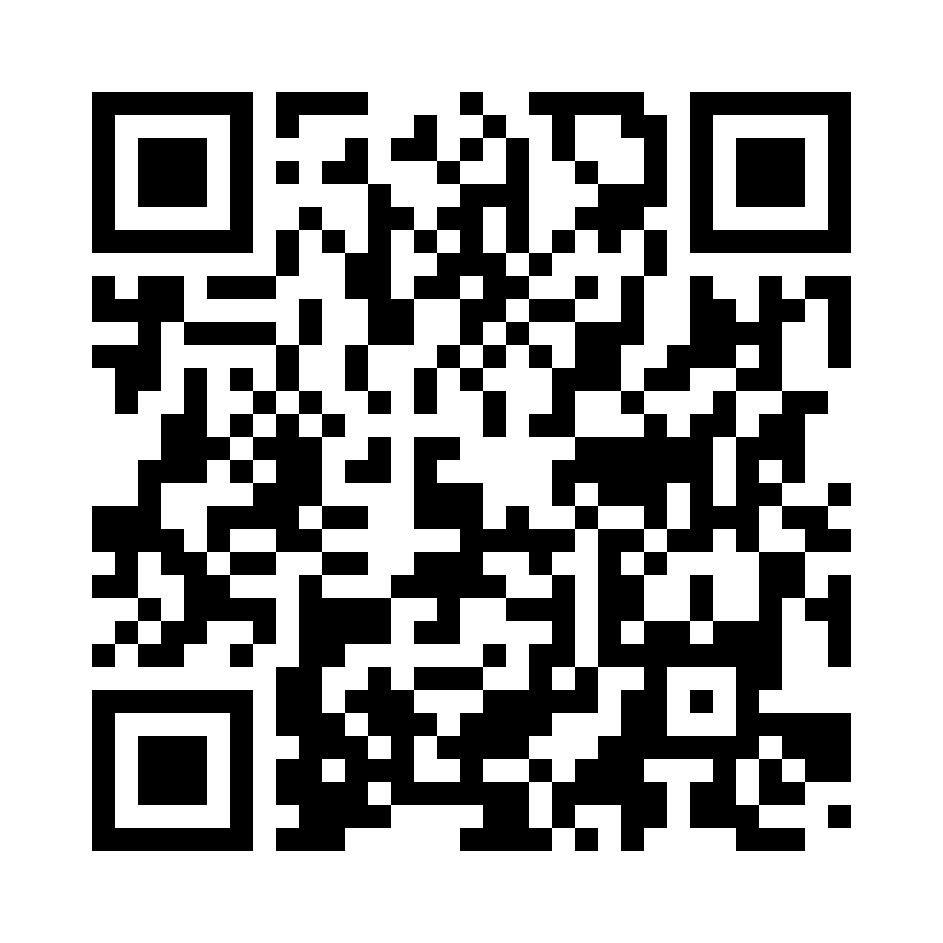 QR code that opens the Pepperell Crafts Tutorials page
